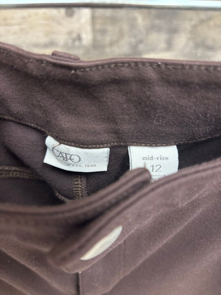 Cato Chocolate Brown Pants