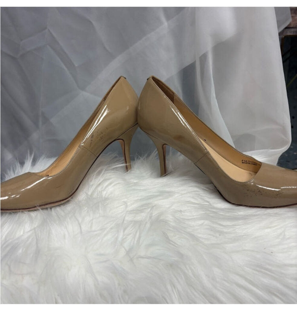 Cole Haan Nude Patent Leather Pointed Toe