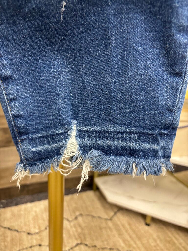 Jag Distressed Cropped Denim