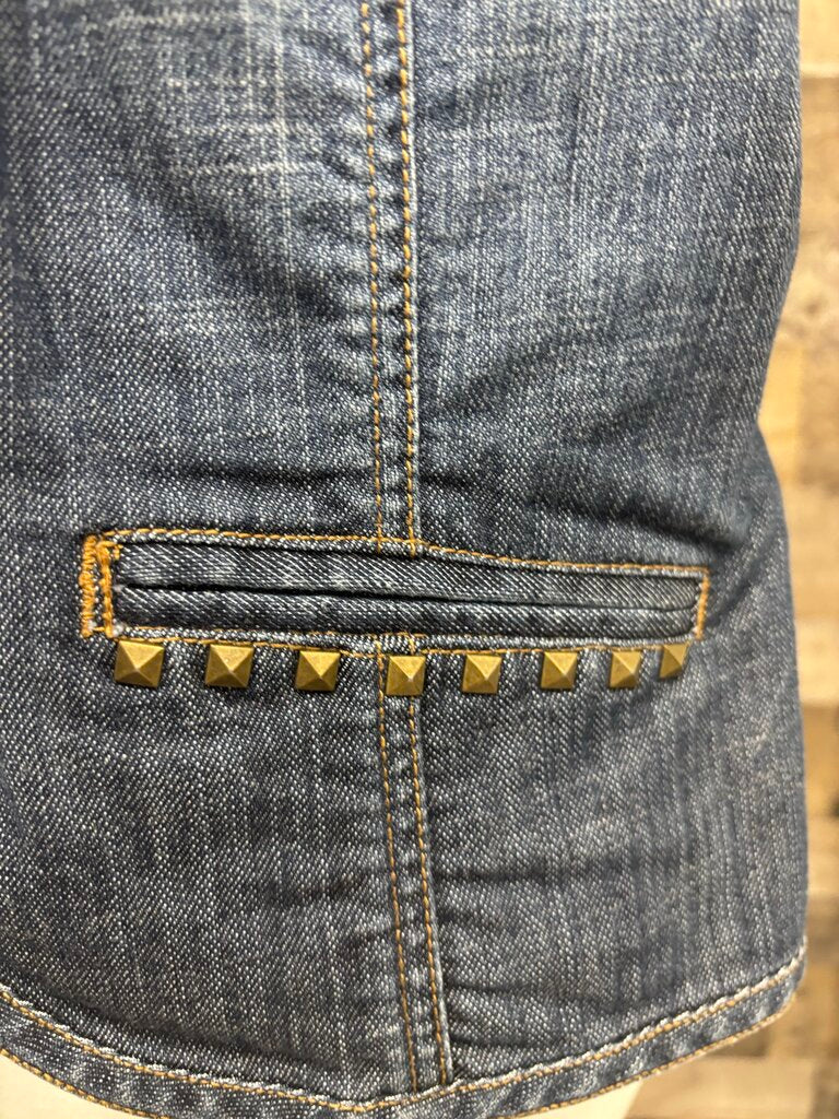 Chico's Platinum Denim Vest