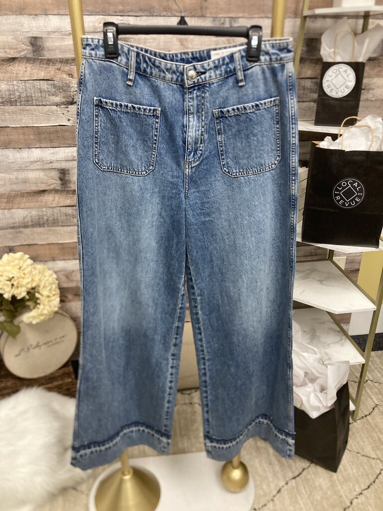 Rag & Bone Lt Wash Barrel Denim
