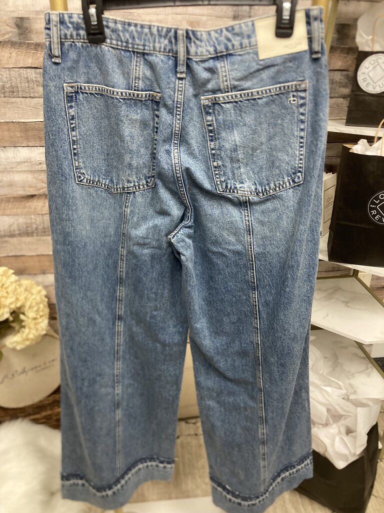 Rag & Bone Lt Wash Barrel Denim