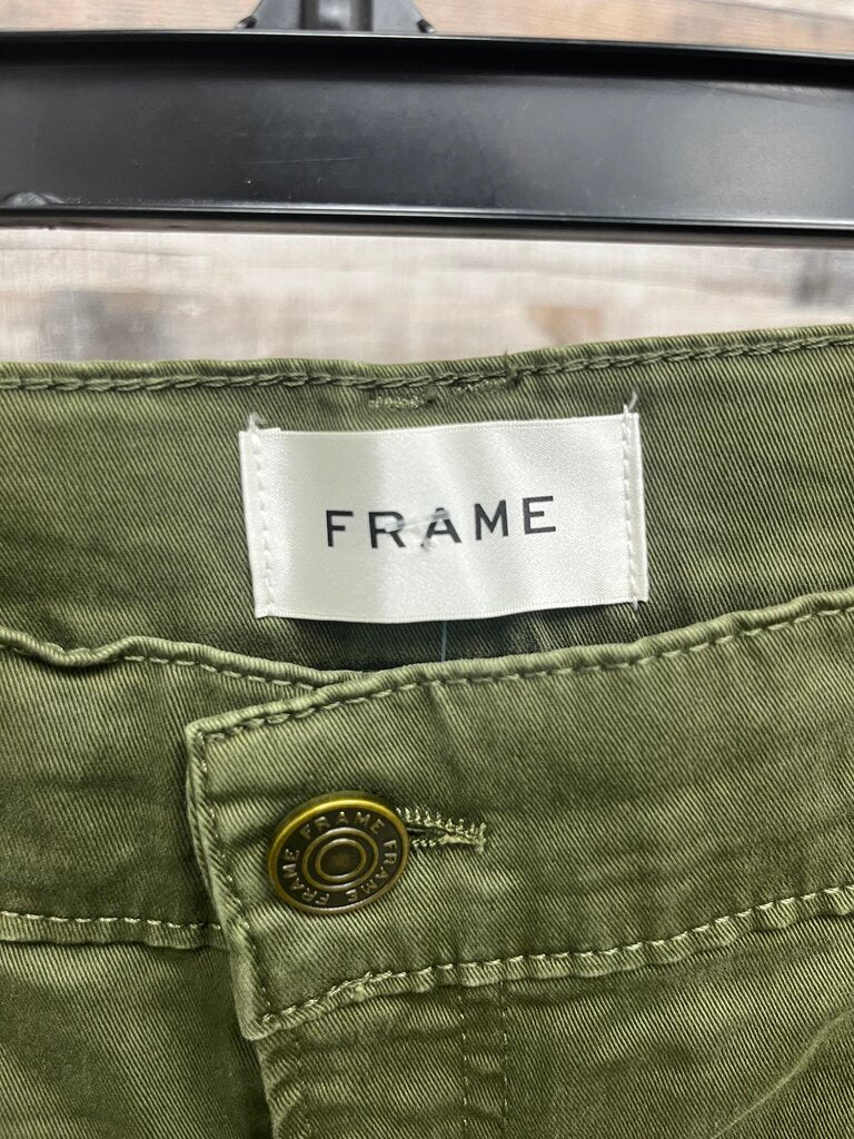 Frame Olive Green Cargo Pants