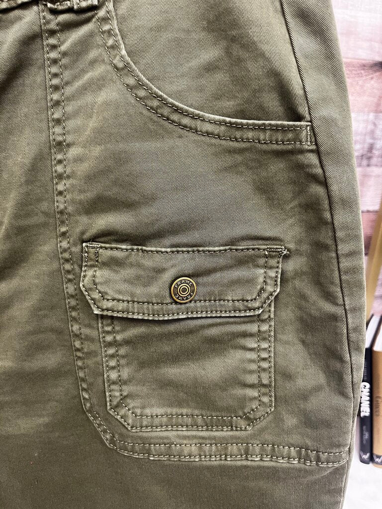 Frame Olive Green Cargo Pants