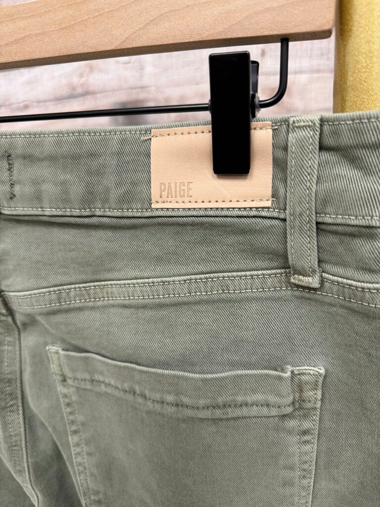 Paige Sage Green Painters Pants