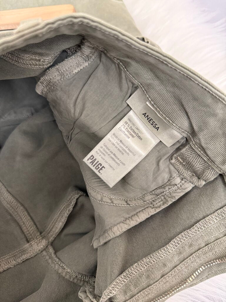 Paige Sage Green Painters Pants