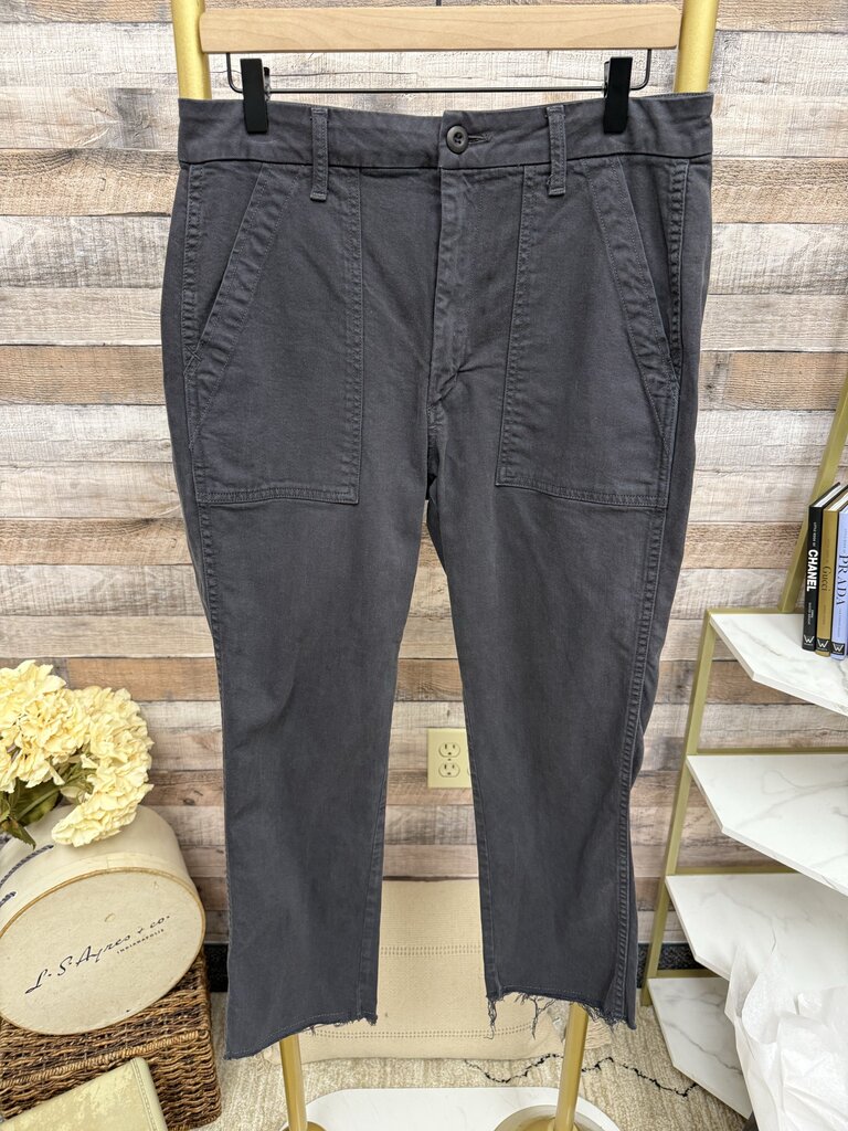 AMO Black Utility Cropped
