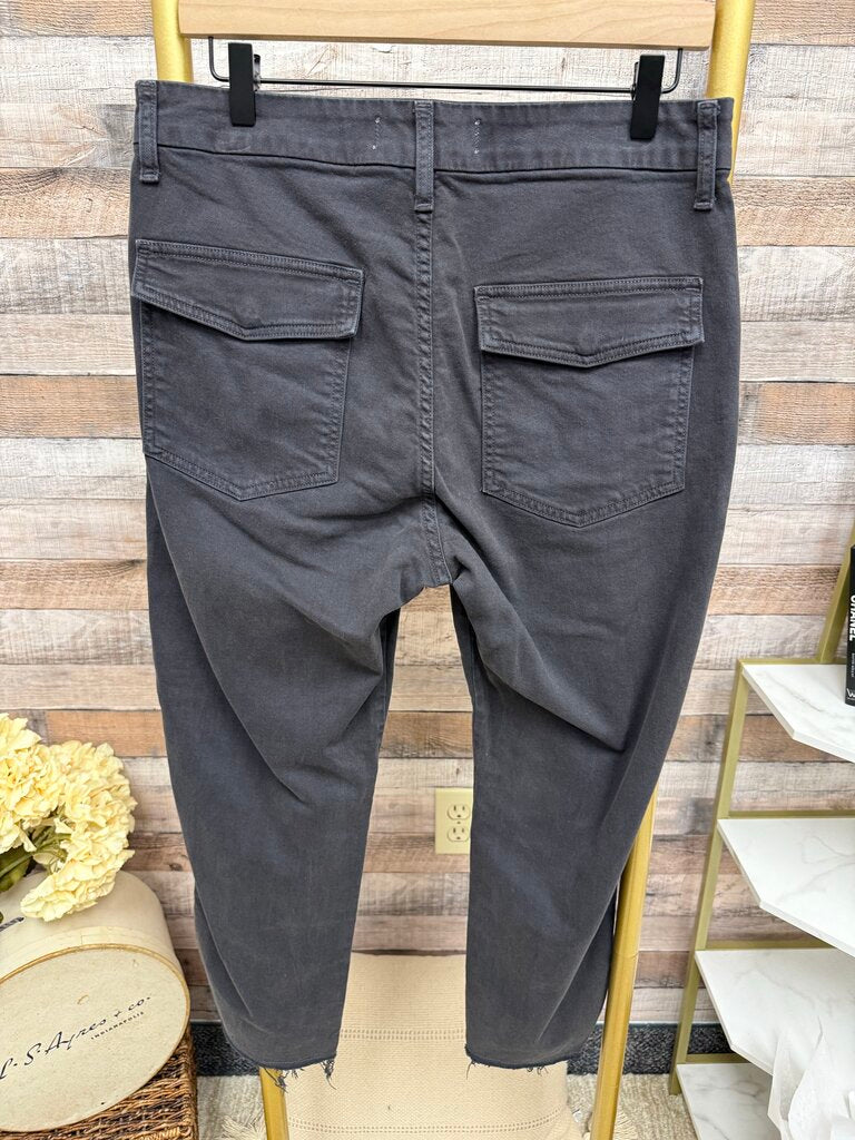 AMO Black Utility Cropped
