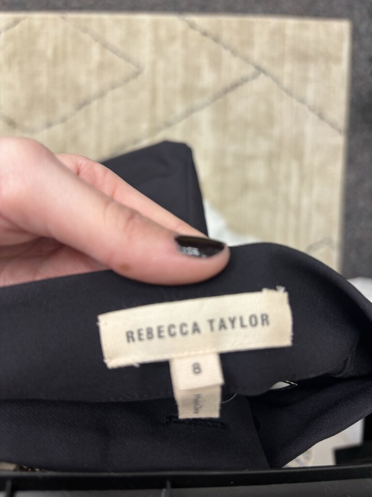Rebecca Taylor Black Side Zip