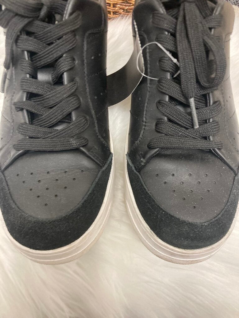 Marc Fisher LTD Black Leather Sneakers