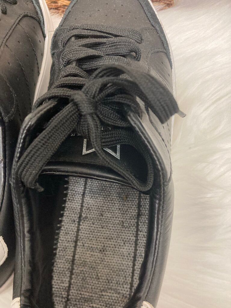 Marc Fisher LTD Black Leather Sneakers
