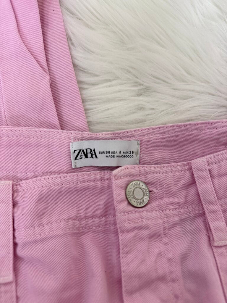 Zara Pink Cargo Pants