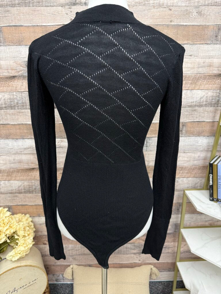 Intimately by Free People Black Body Suit