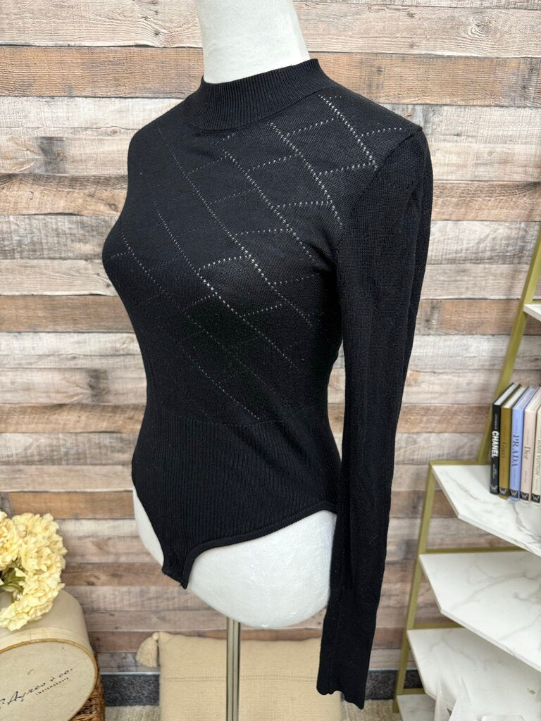 Intimately by Free People Black Body Suit