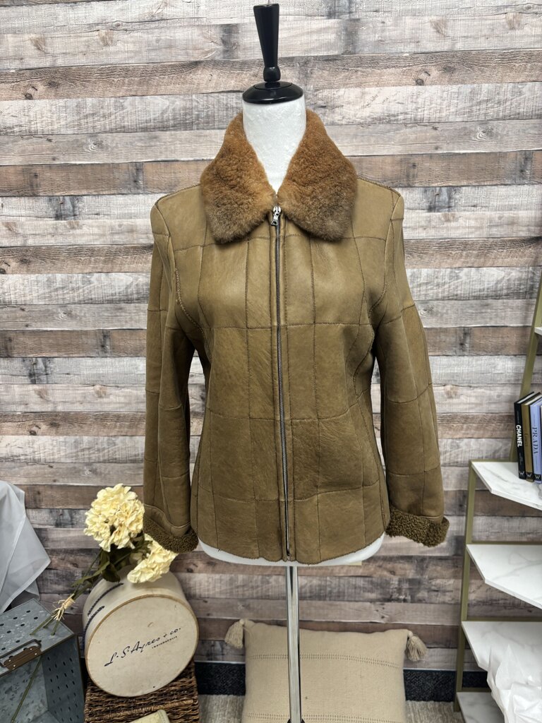 Werner CHRiST Full-Zip Shearling Jacket