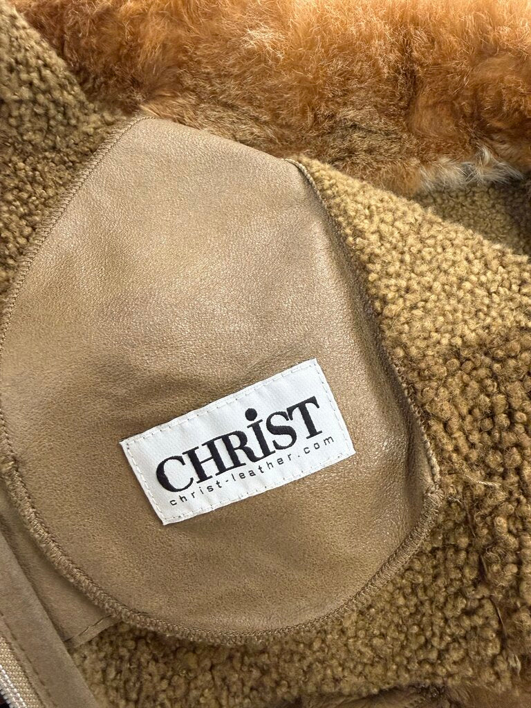 Werner CHRiST Full-Zip Shearling Jacket