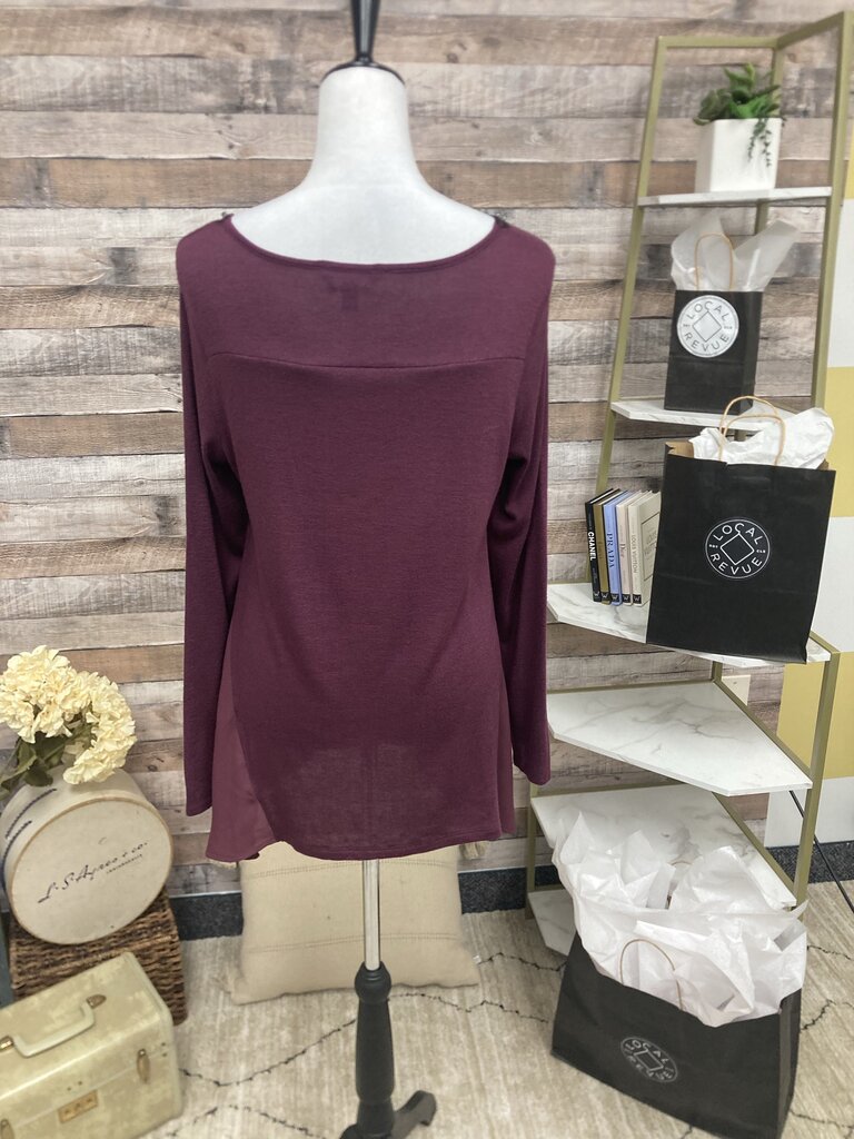 Simply Vera Purple Jewel Neck Neck