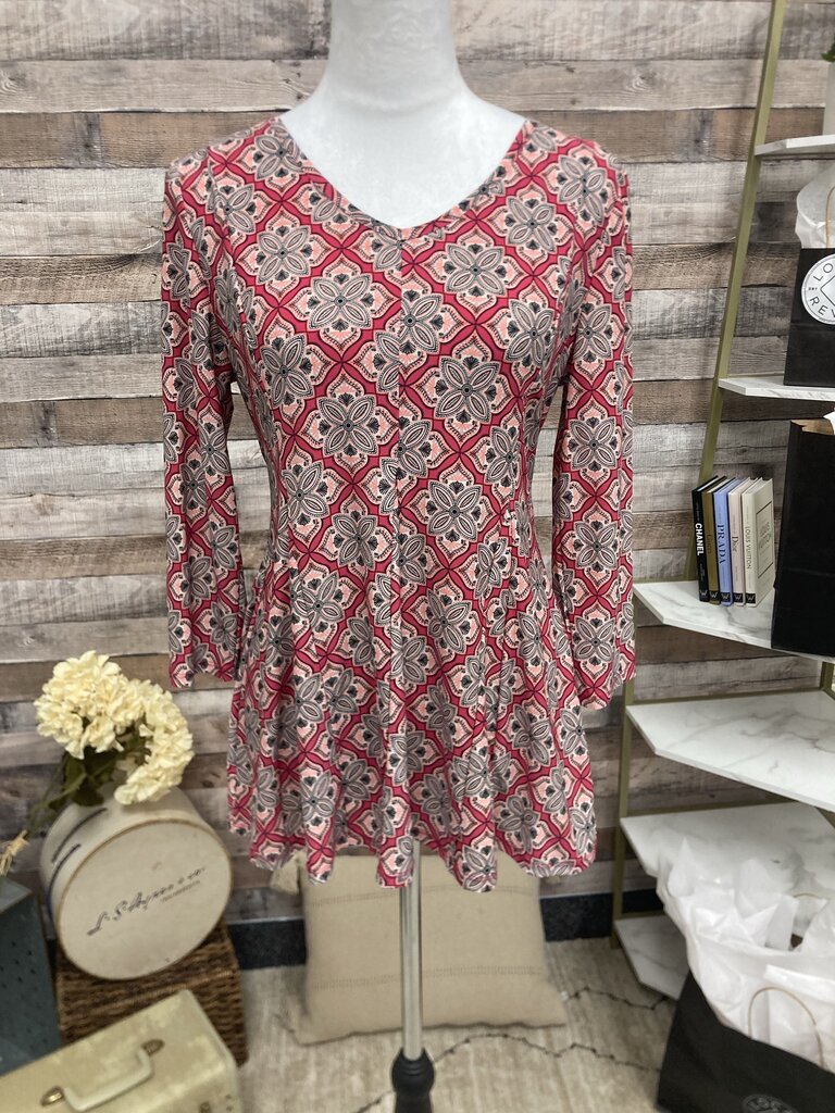 Roz & Ali Bright & Pale Pink Geo Print