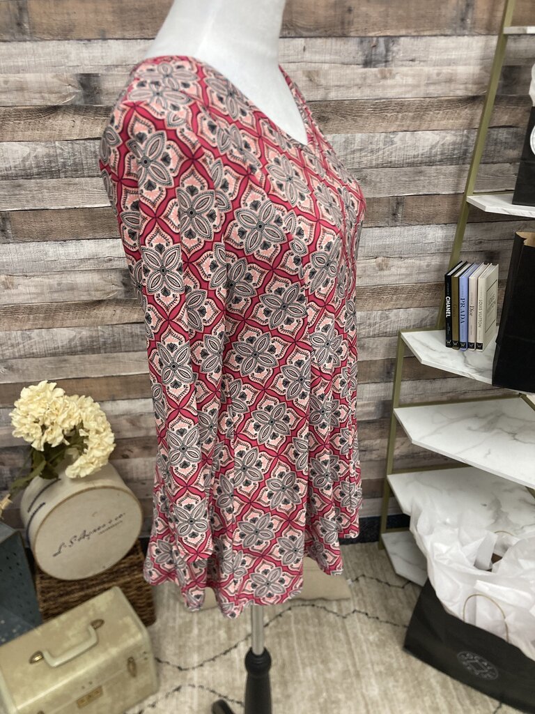 Roz & Ali Bright & Pale Pink Geo Print