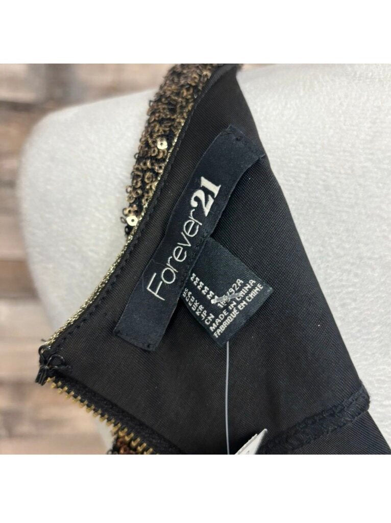 Forever 21 Gold Sequin Cocktail Dress