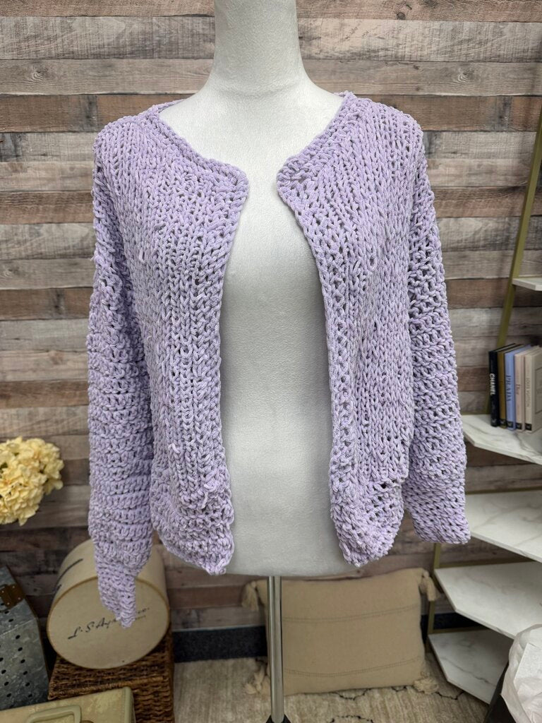 Body by Anca Lavender Cardigan Sweater