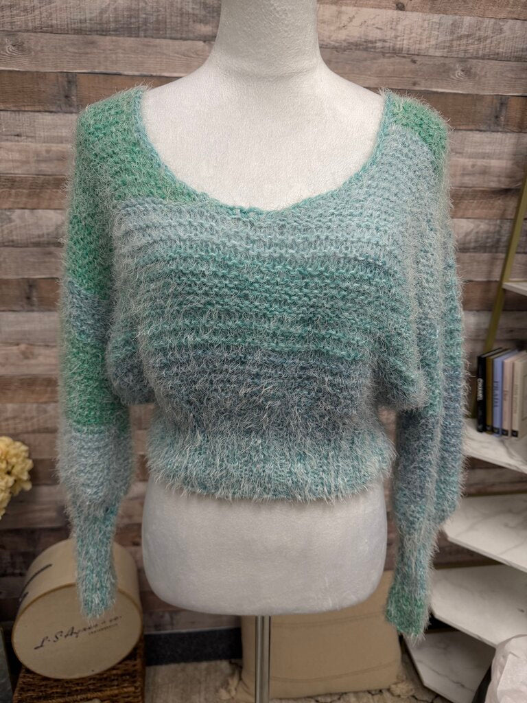 Body by Anca Mint Green & Aqua Long Sleeve/Cropped
