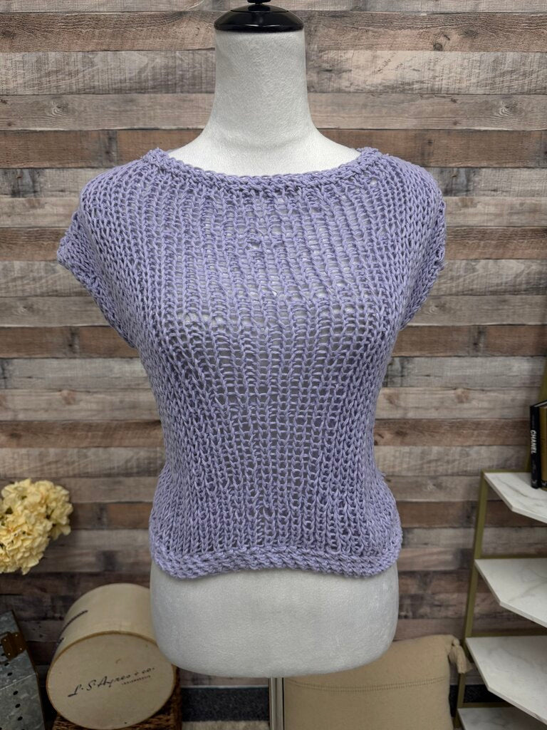 Body by Anca Lavender Short Sleeve Cropped