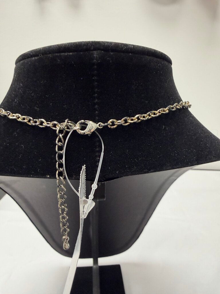 Rhinestone Marquise Shapped Bib Necklace