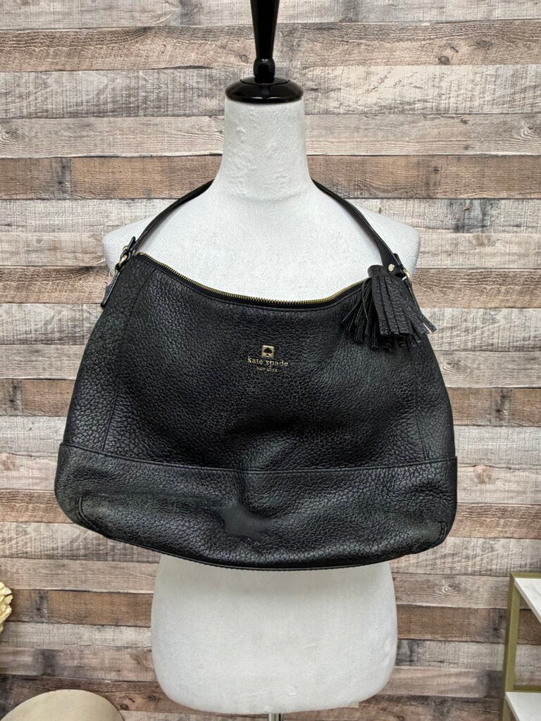 Kate Spade Black Hobo Bag