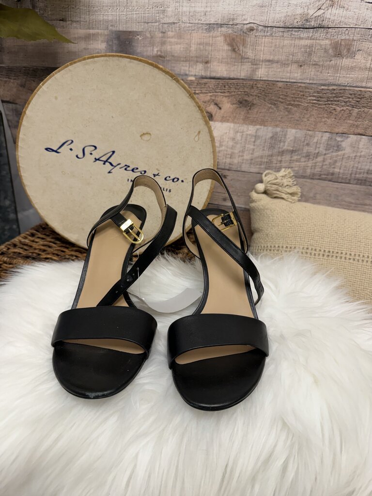 Lauren Ralph Lauren Black Gwen Heels/Sandals