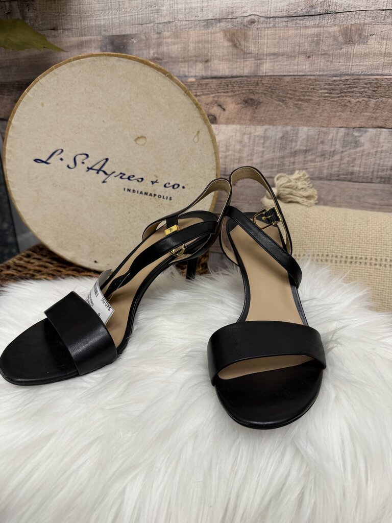 Lauren Ralph Lauren Black Gwen Heels/Sandals
