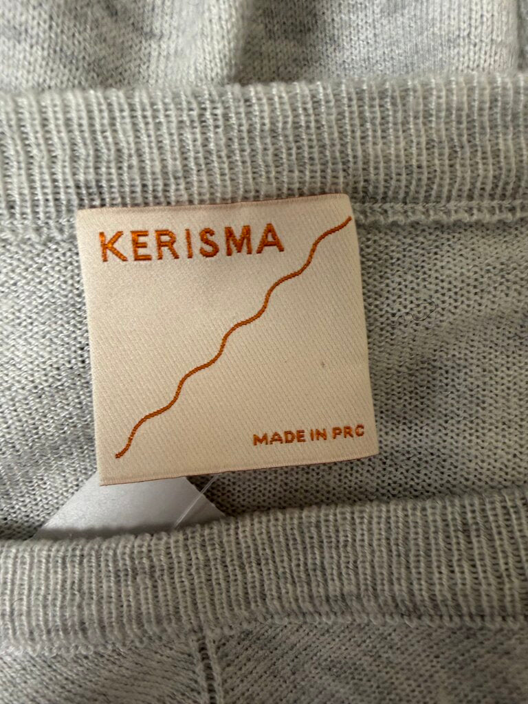 Kerisma Cotton Cropped Oversized Tattered Edge