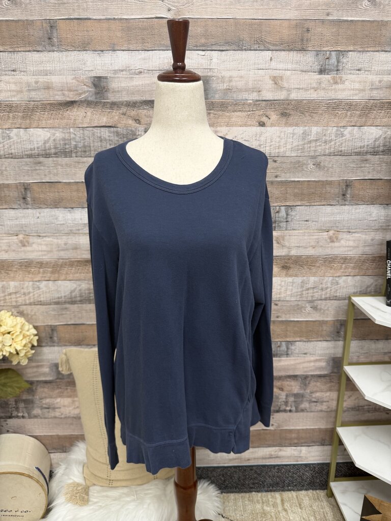 Wilt Navy Blue V-Neck Pullover