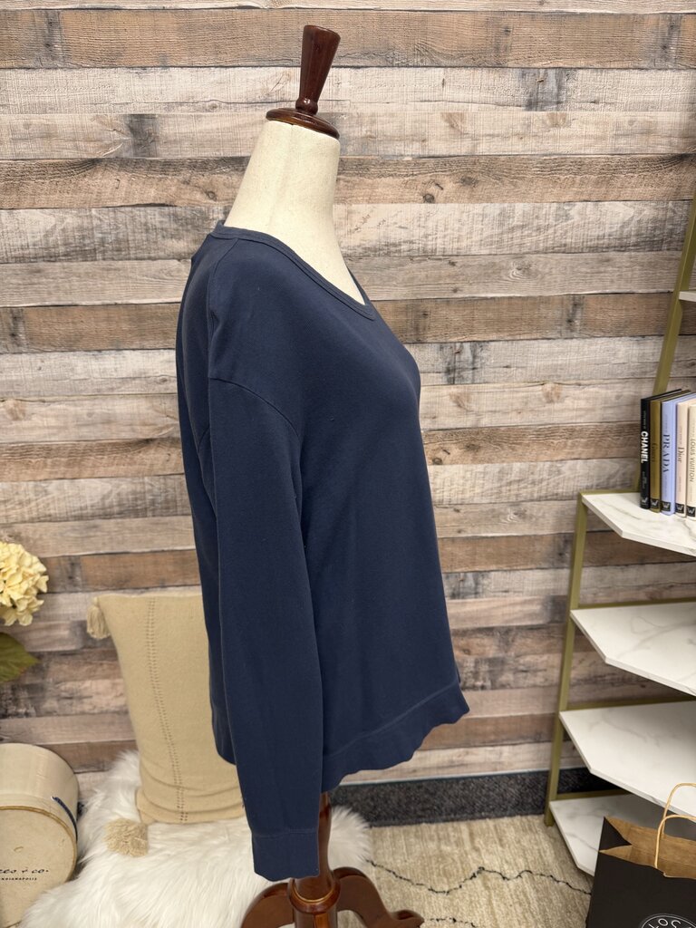 Wilt Navy Blue V-Neck Pullover