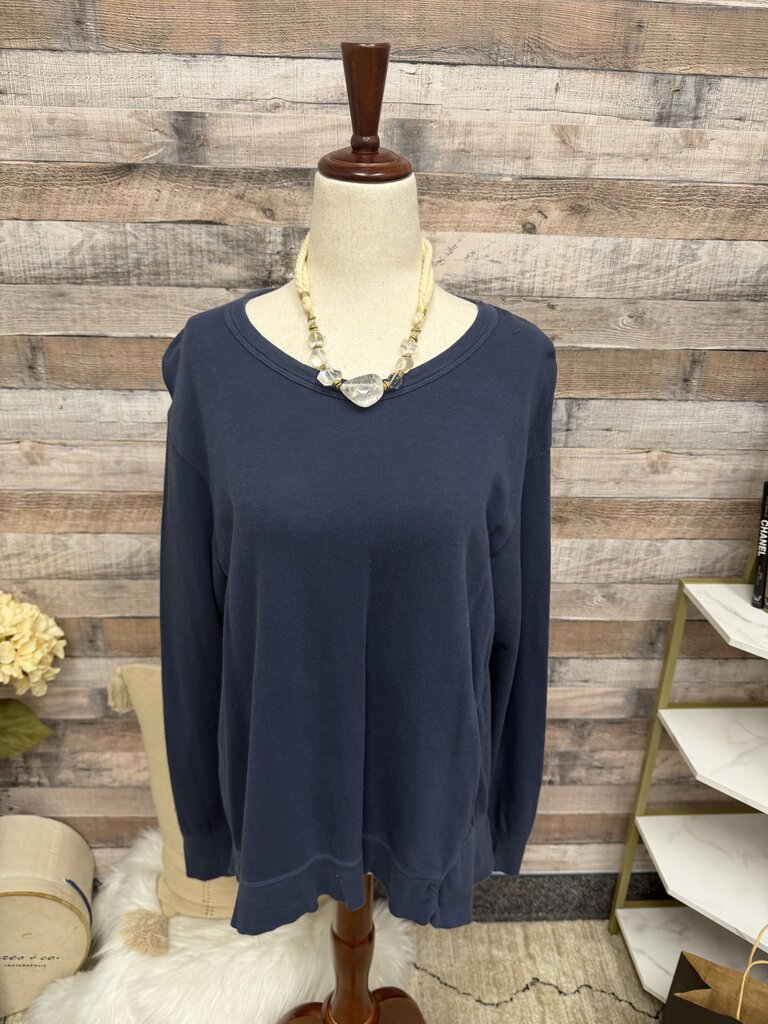 Wilt Navy Blue V-Neck Pullover