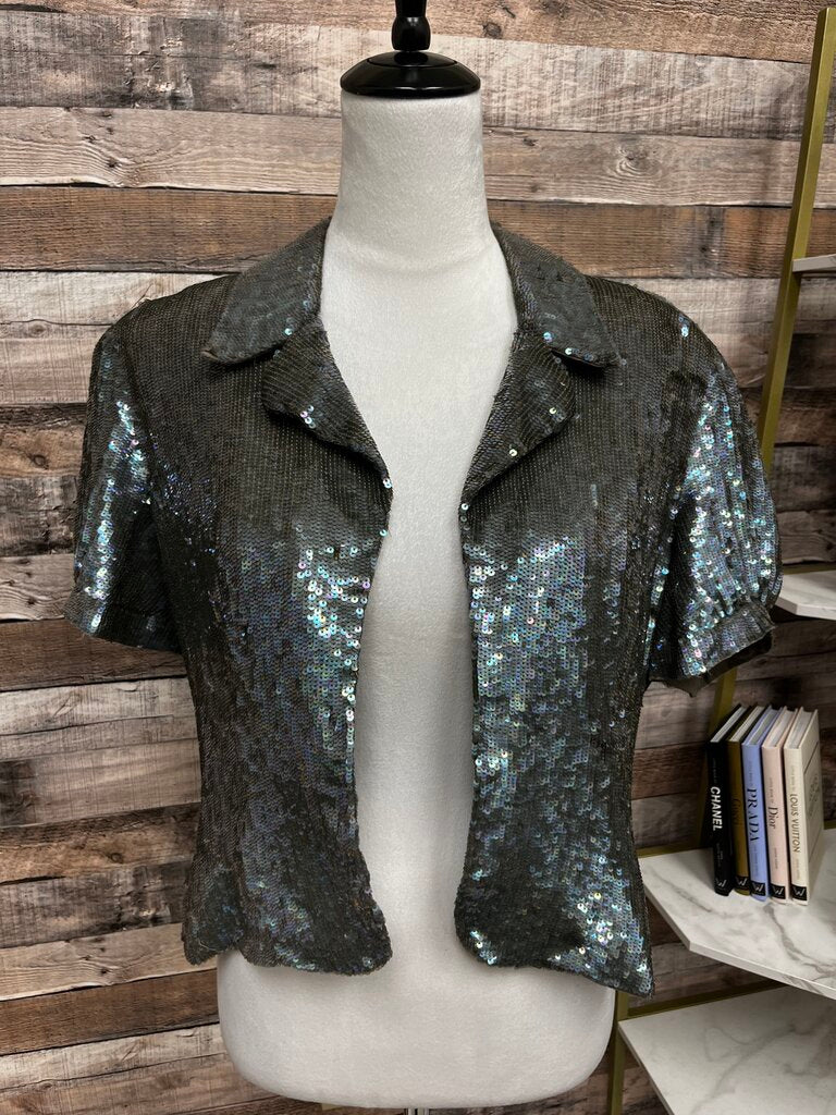 Nina by Embex Lt Blue Sequence Bolero