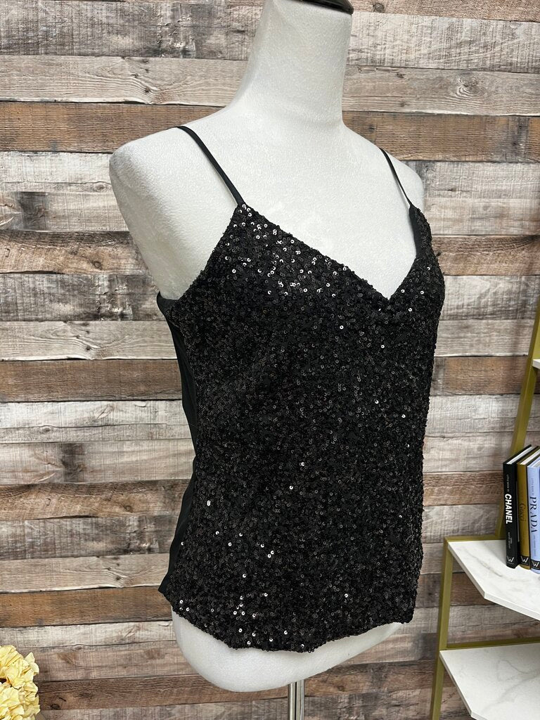 Limited Black Sequin Camisole
