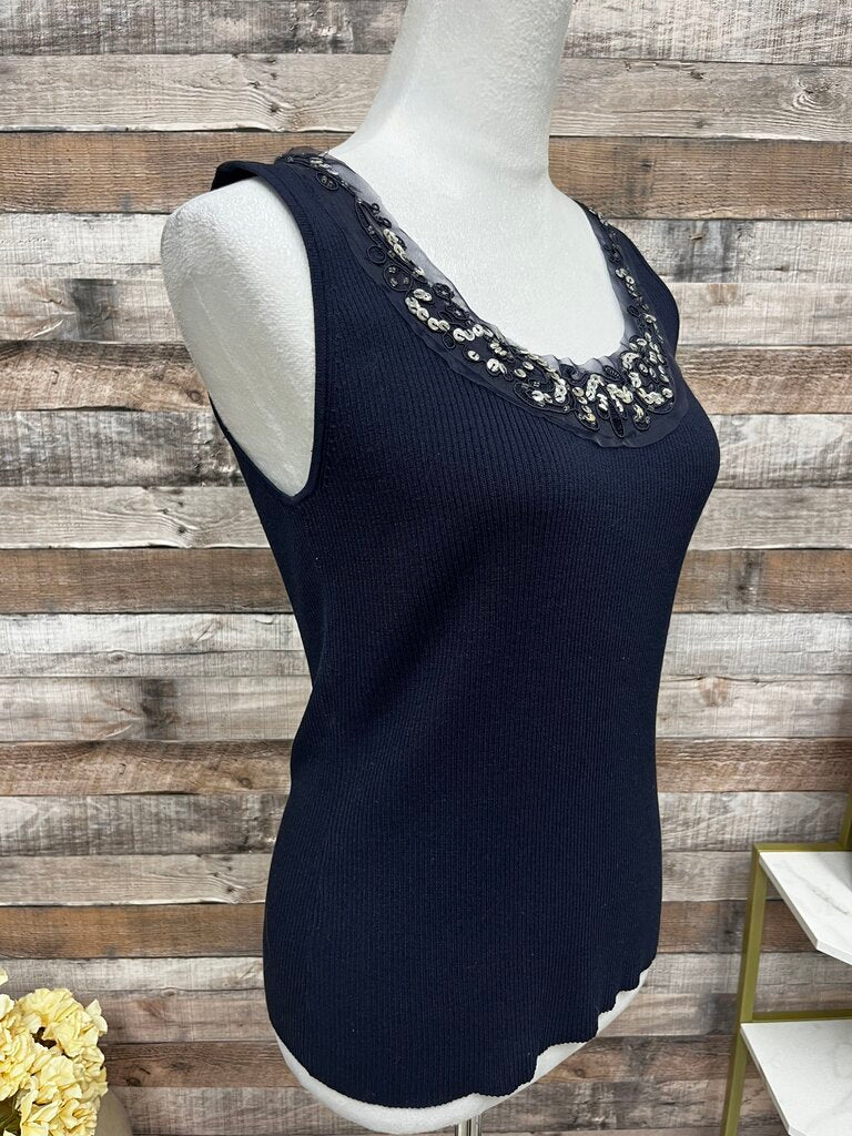 NYGard Navy Sequin Tank