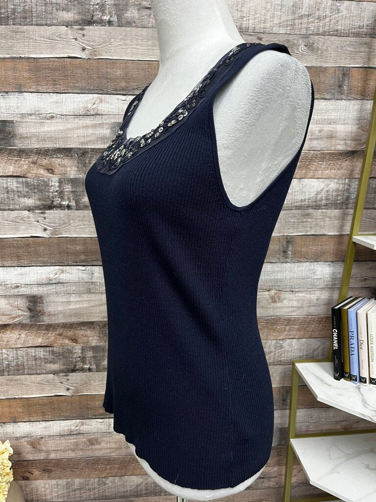 NYGard Navy Sequin Tank
