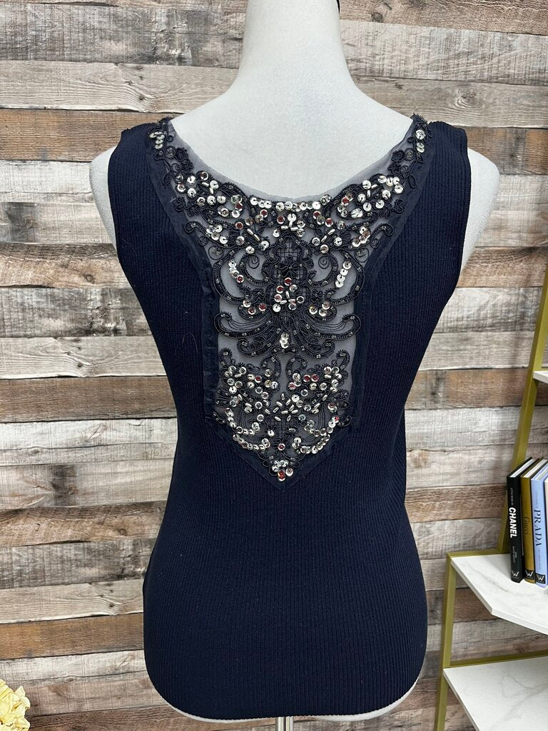 NYGard Navy Sequin Tank