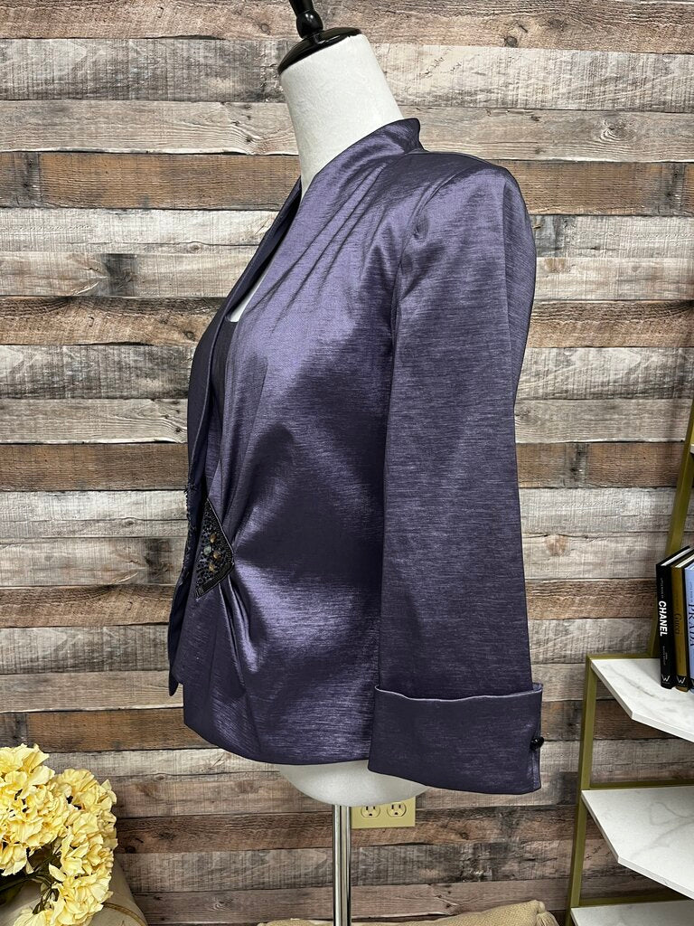 JR Nites Purple Blazer & Matching Tank