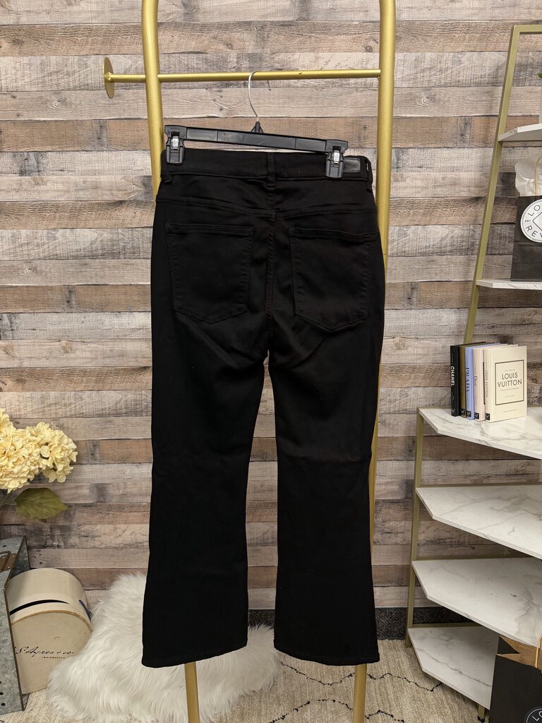 DL1961 Black Flare Jeans