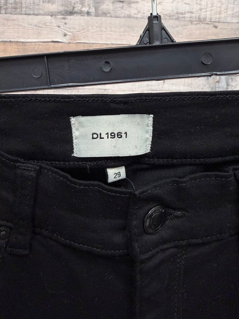 DL1961 Black Flare Jeans