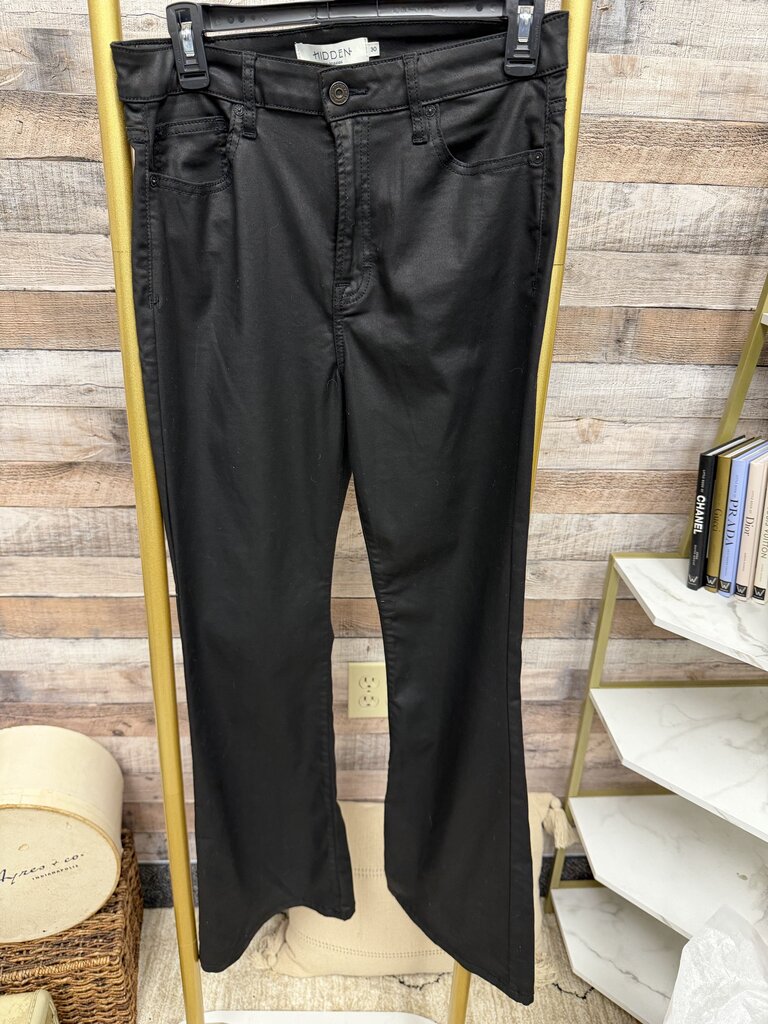 Hidden LA Black Flare Jeans