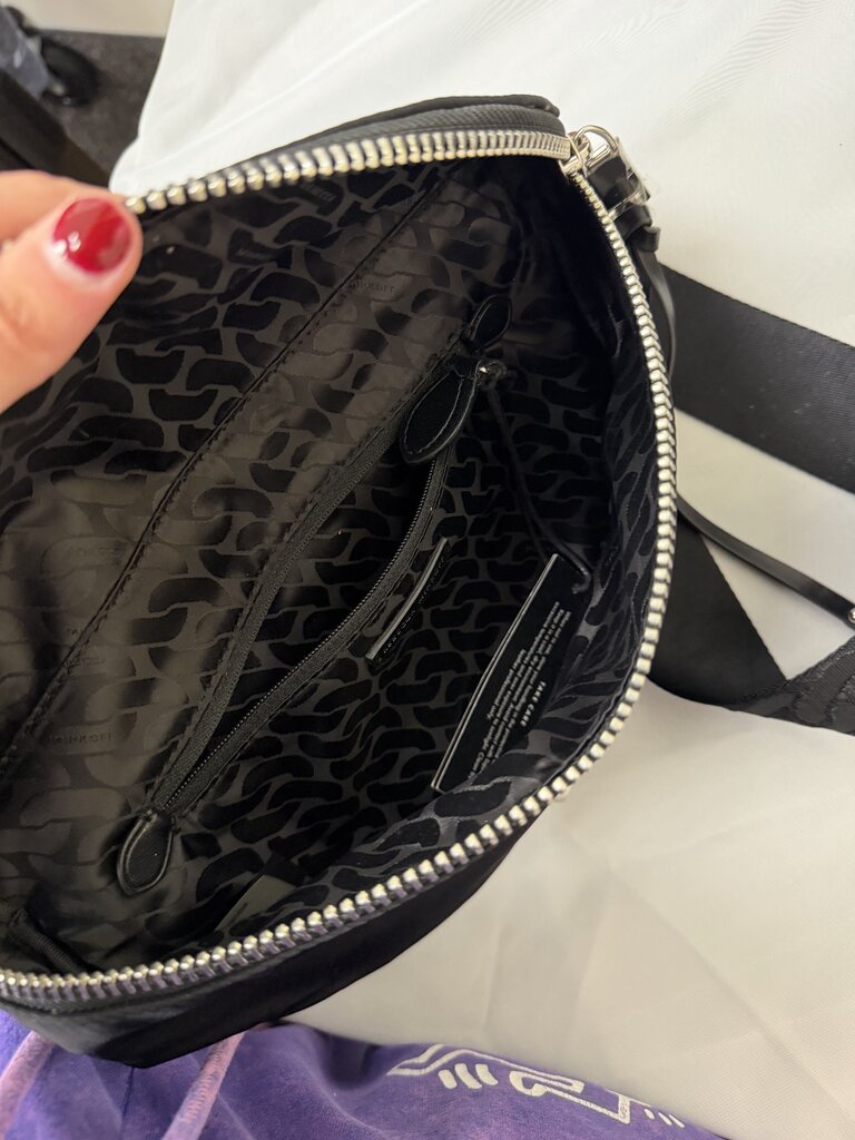 NWT Rebecca Minkoff Black City Nylon Belt Bag