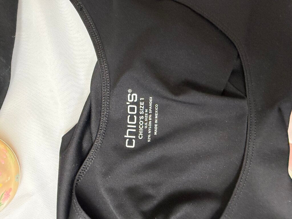 Chico's Black Tank Top