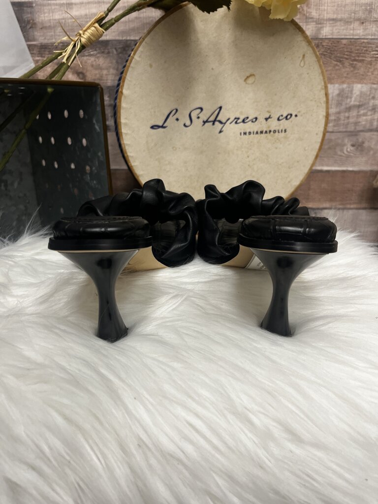 Sam Edelman Circus NY Black Leather Mule