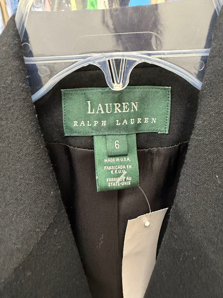 Lauren Ralph Lauren Navy Crested Blazer
