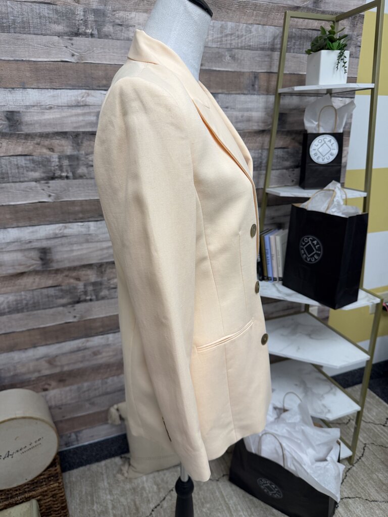 Linda Allard Ellen Tracy Peach Blazer