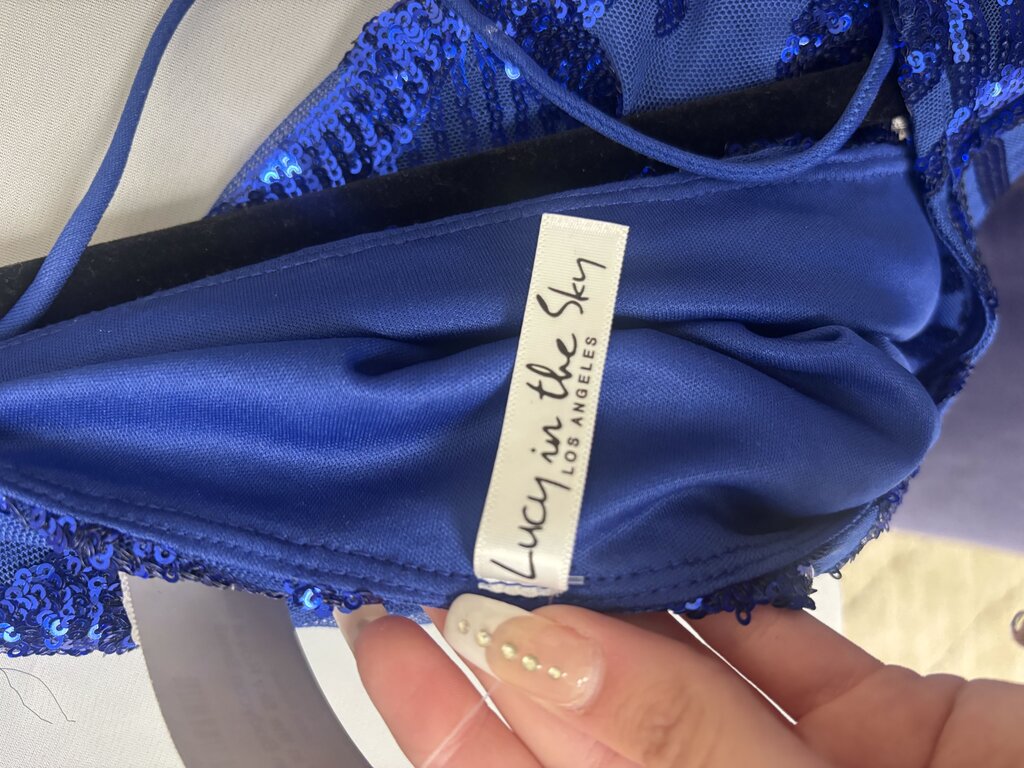 Lucy in the Sky Royal Blue Sequin Bodycon